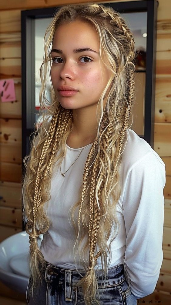 Trenzas de caja